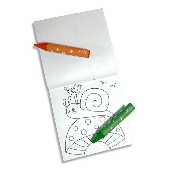 Garden Pals Carry Along! Colouring Book & Crayon Set - Lady of the Lake