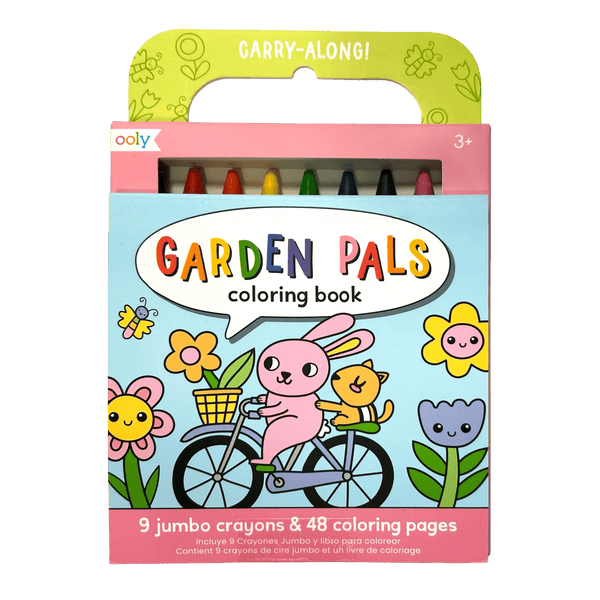 Garden Pals Carry Along! Colouring Book & Crayon Set - Lady of the Lake