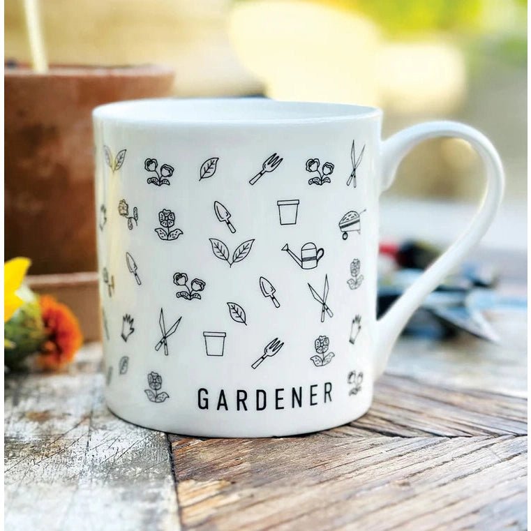 Gardener - Bone China Mug