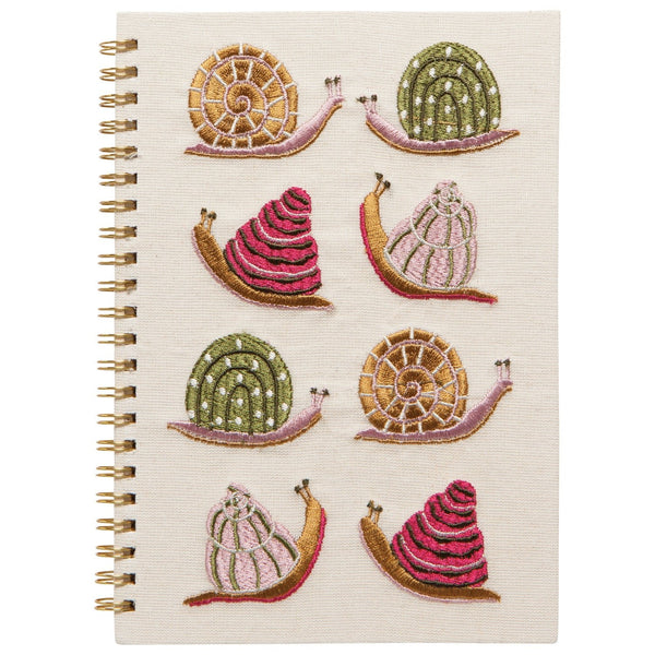 Gardenland Embroidered Notebook - Lady of the Lake