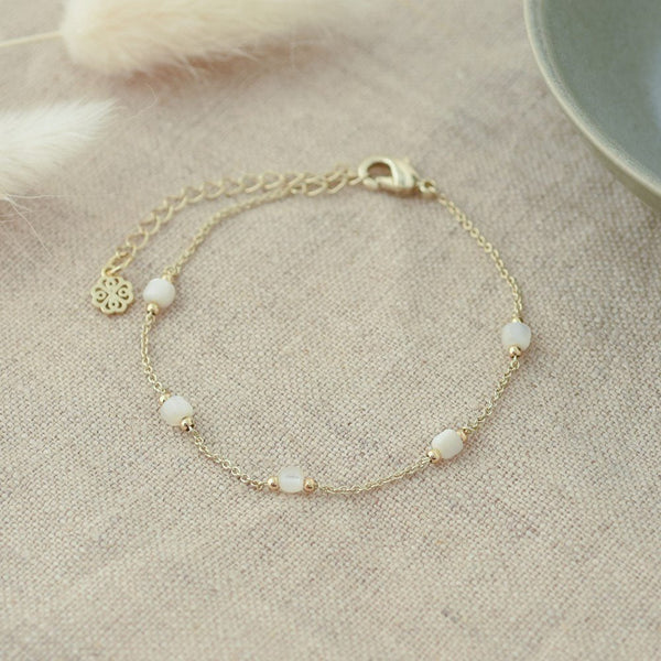 Genevieve Bracelet - Mother of Pearl