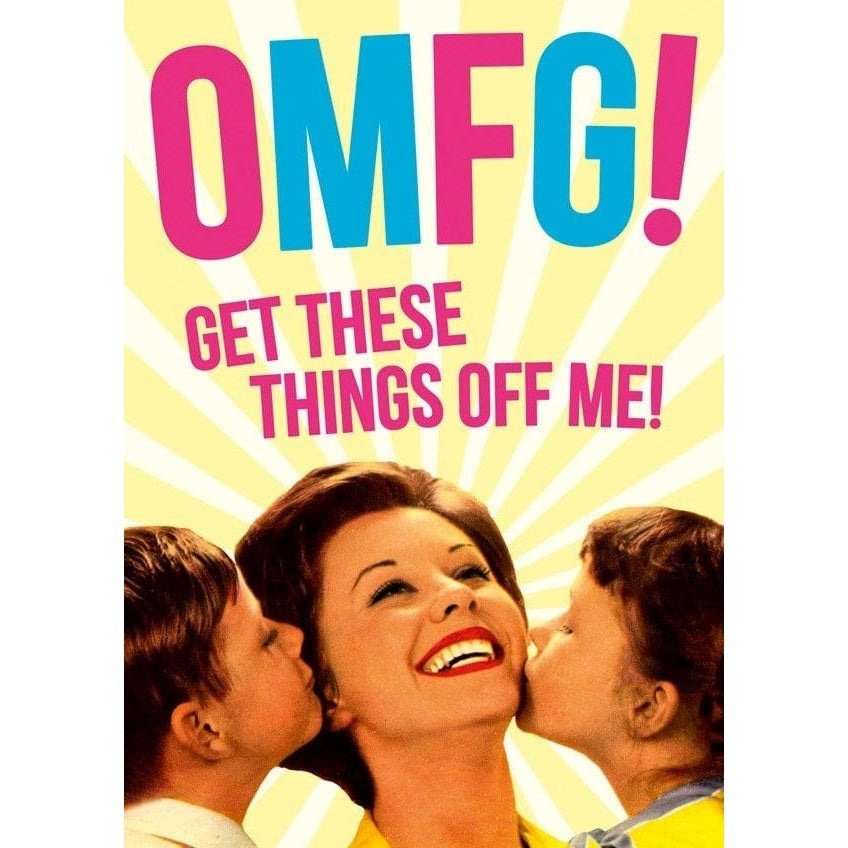 Get These Things Of Me - Greeting Card - Birthday