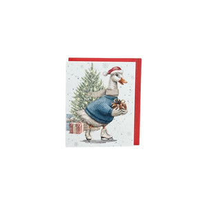 Gift Of Glide - Enclosure Greeting Card - Christmas