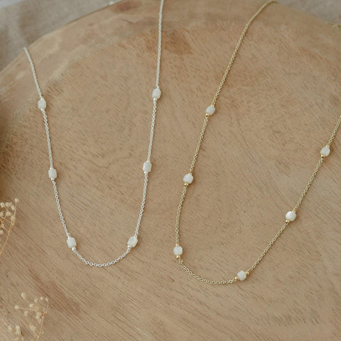 Gina Necklace - Mother of Pearl