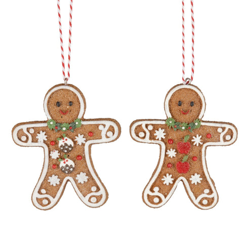 Gingerbread Man Ornament - Lady of the Lake