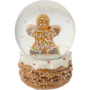 Gingerbread Man Snow Globe