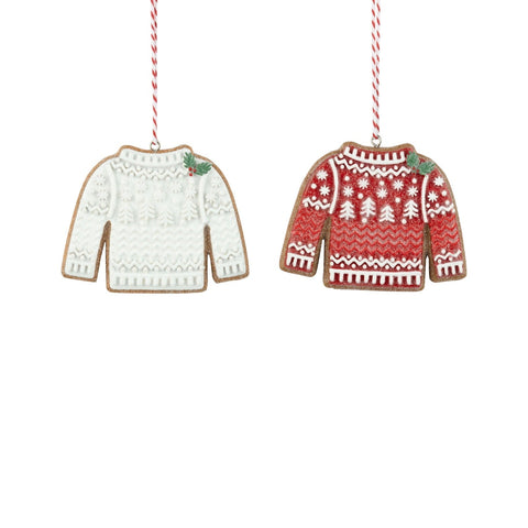 Gingerbread Sweater Cookie Ornament - Lady of the Lake