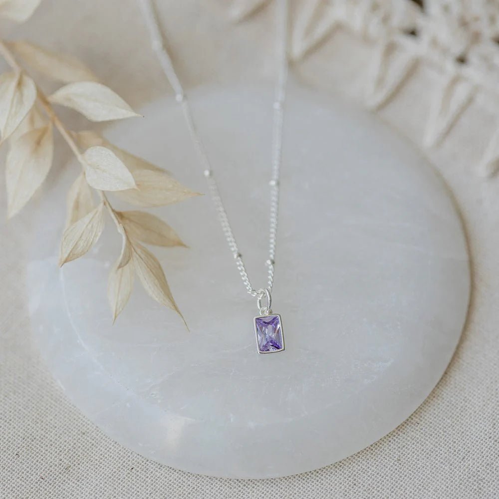 Glim Necklace - Purple