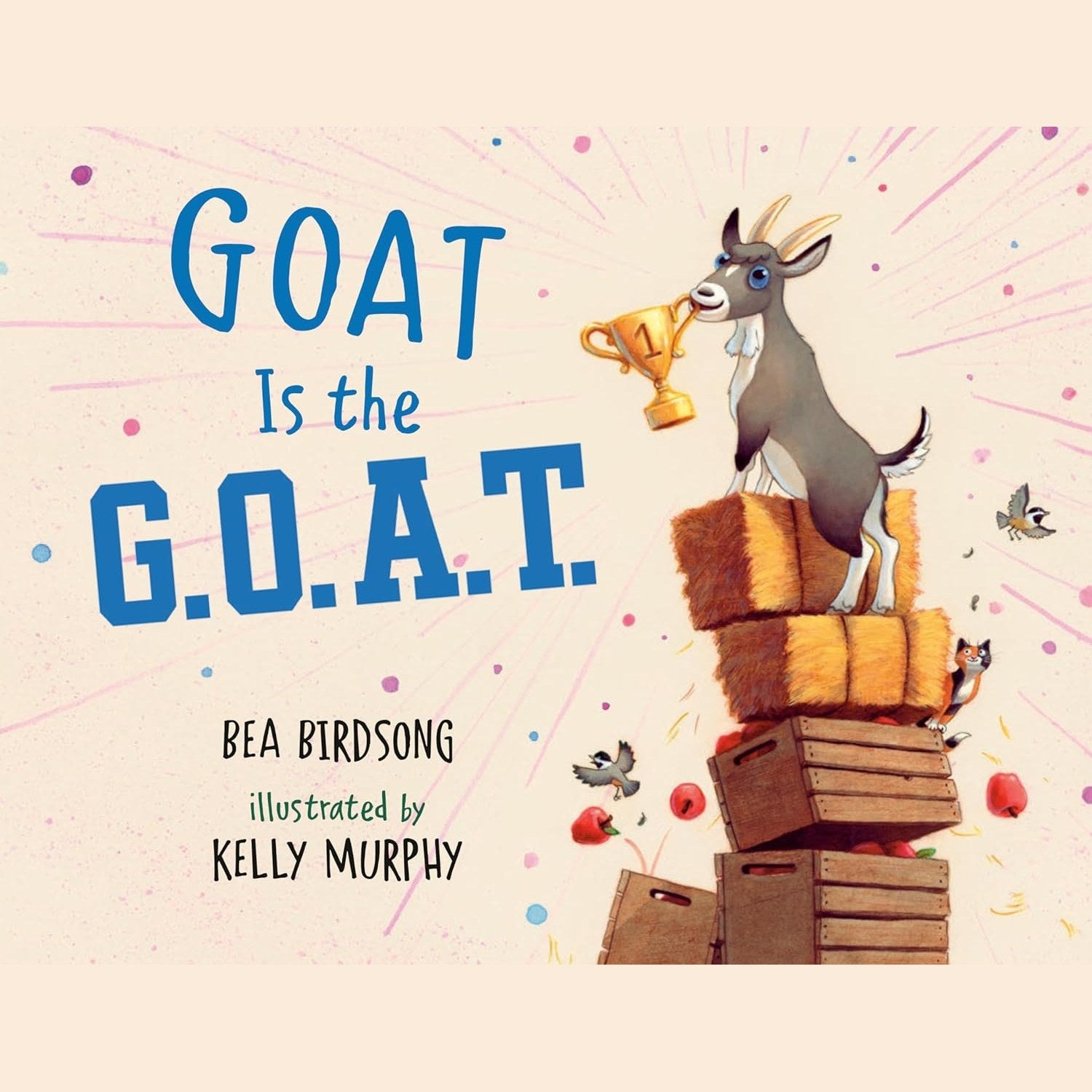 Goat Is The G.O.A.T. - Hardcover Book - Lady of the Lake