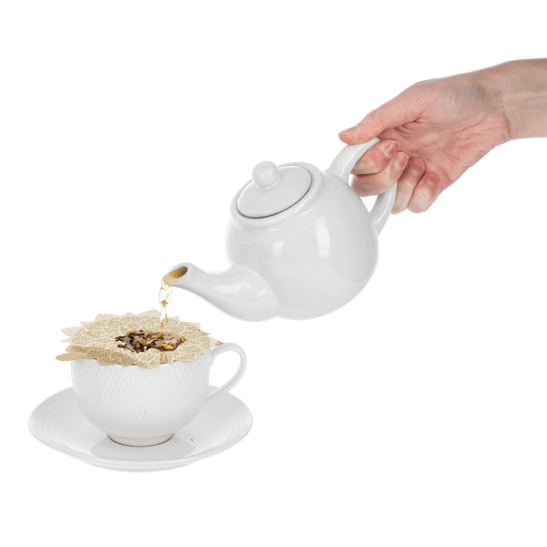 Gold Plated Stainless Steel Tea Strainer - Lady of the Lake