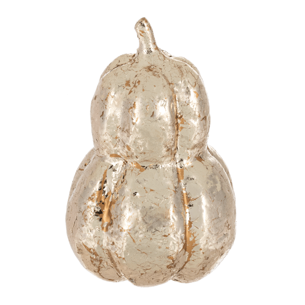 Golden Pumpkin & Gourd Figurine