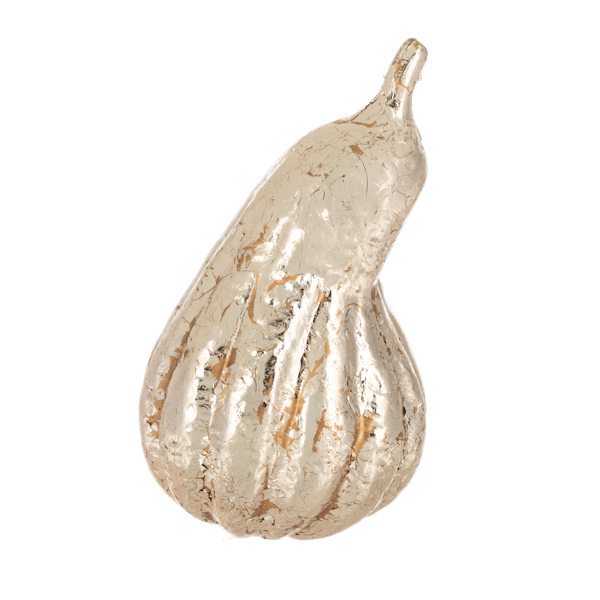 Golden Pumpkin & Gourd Figurine