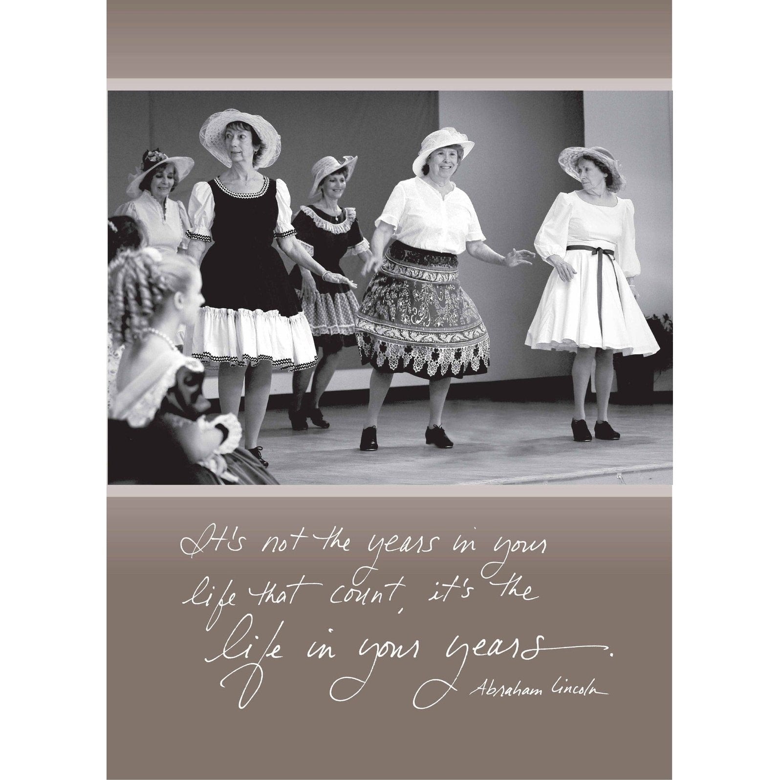 Golden Tappers - Greeting Card - Birthday