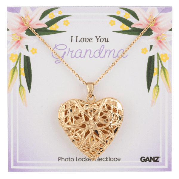 Grandma Photo Locket Necklace - Lady of the Lake