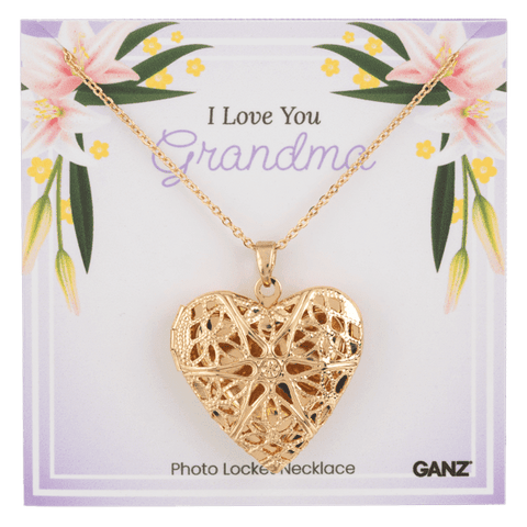 Grandma Photo Locket Necklace - Lady of the Lake