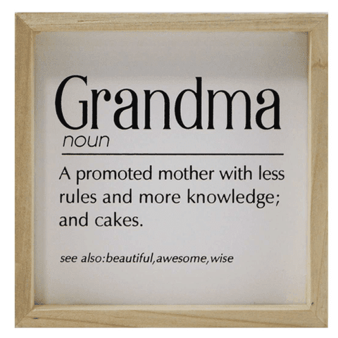 Grandma - Sign