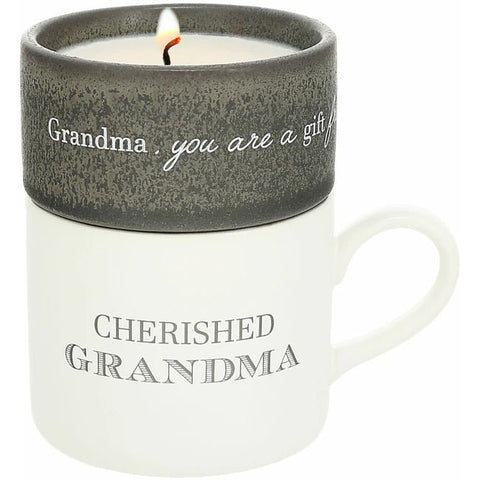 Grandma - Stacking Mug & Candle Set - Lady of the Lake