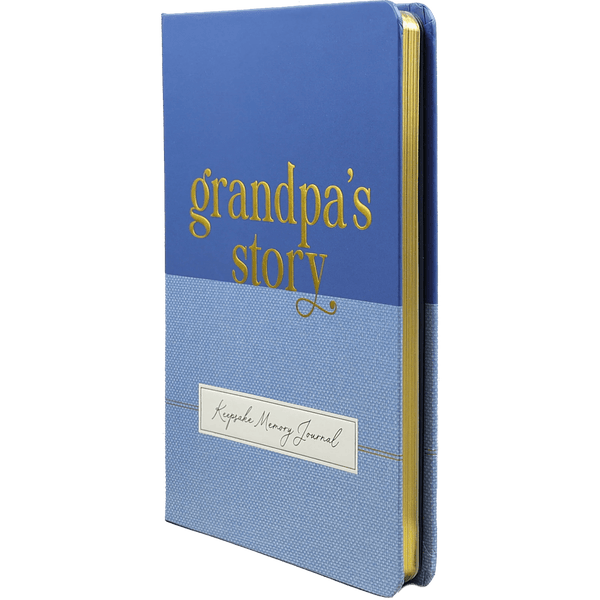 Grandpa's Story - Keepsake Guided Journal - Lady of the Lake