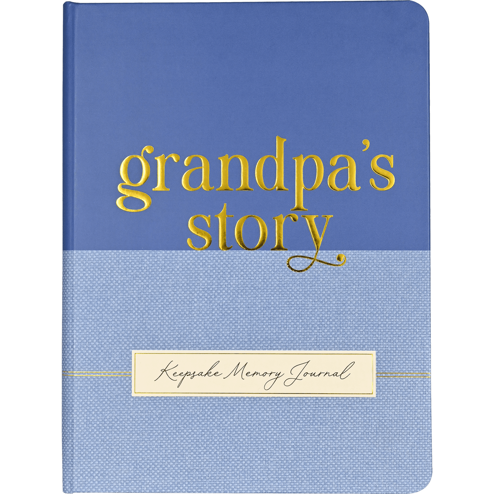 Grandpa's Story - Keepsake Guided Journal - Lady of the Lake