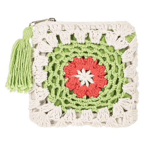 Granny Square Coin Purse - Lady of the Lake