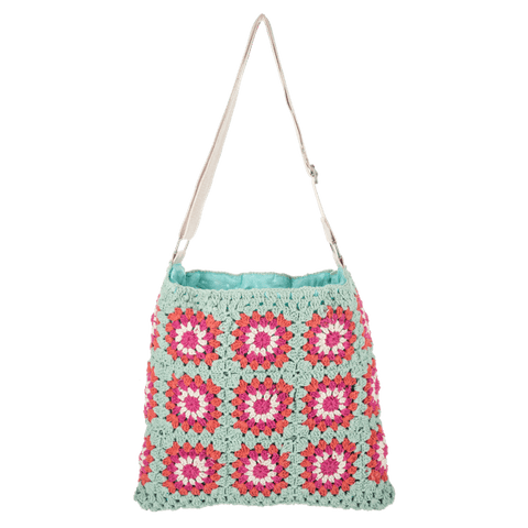 Granny Square Tote Bag - Lady of the Lake