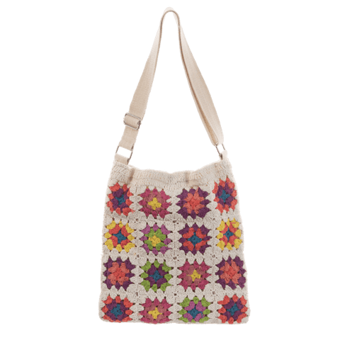 Granny Square Tote Bag - Lady of the Lake