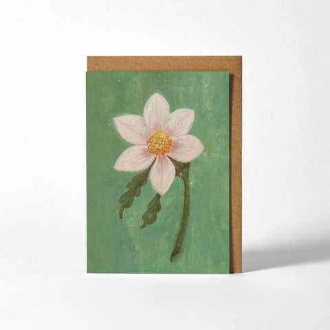 Green Festival of Flowers - Greeting Card - Blank - Lady of the Lake