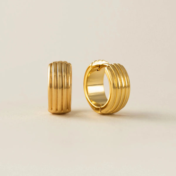 Groove Hoop Earrings - Lady of the Lake