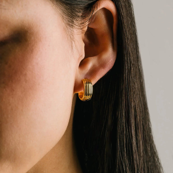 Groove Hoop Earrings - Lady of the Lake