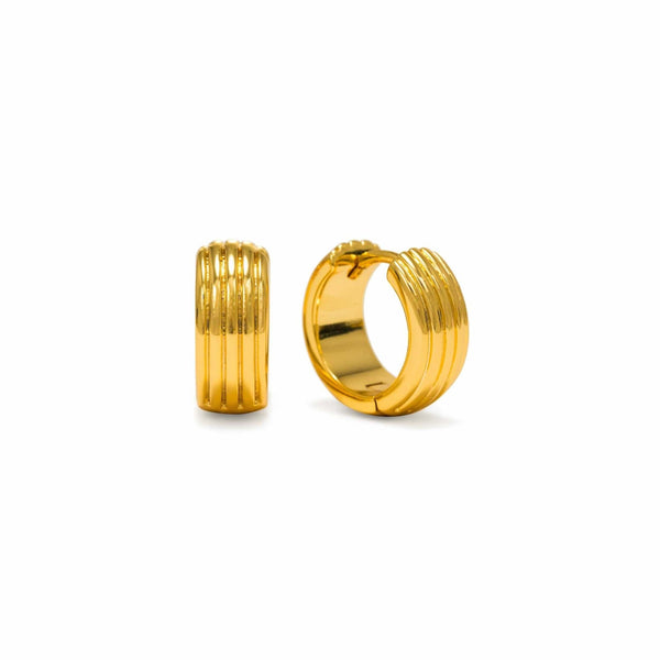 Groove Hoop Earrings - Lady of the Lake