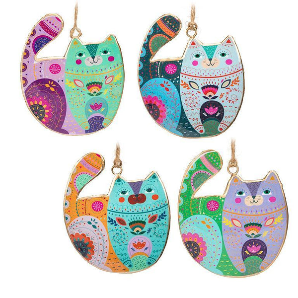 Groovy Cat Ornament - Lady of the Lake