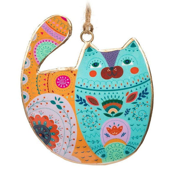 Groovy Cat Ornament - Lady of the Lake