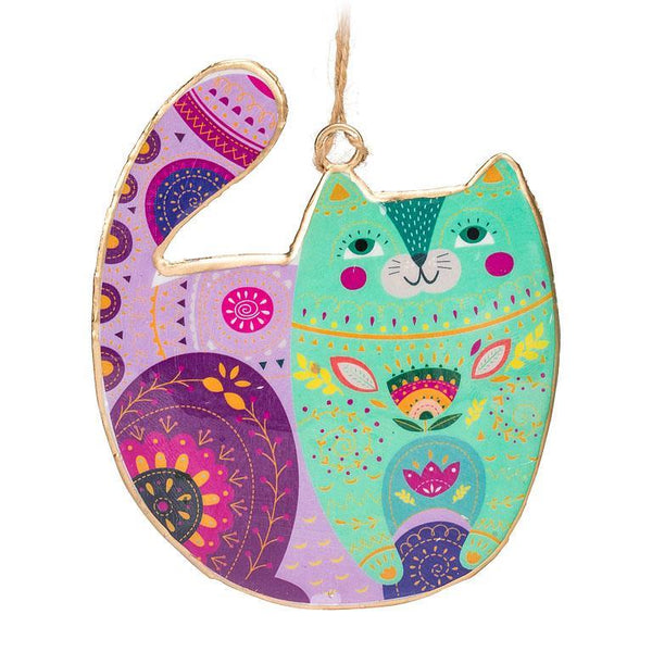 Groovy Cat Ornament - Lady of the Lake