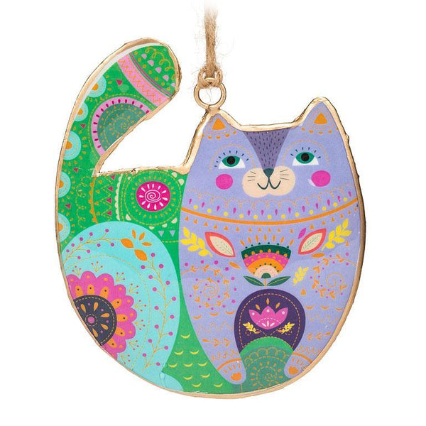 Groovy Cat Ornament - Lady of the Lake