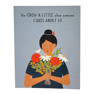 Grow A Little - Greeting Card - Thank You