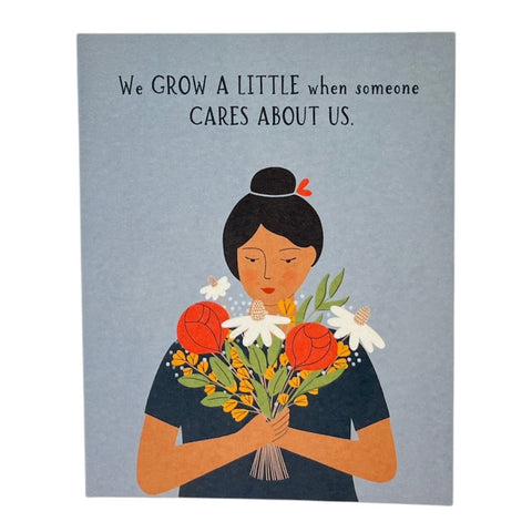 Grow A Little - Greeting Card - Thank You