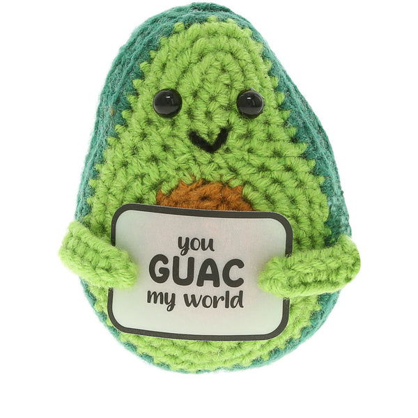 Guac My World Crocheted Avocado - Lady of the Lake