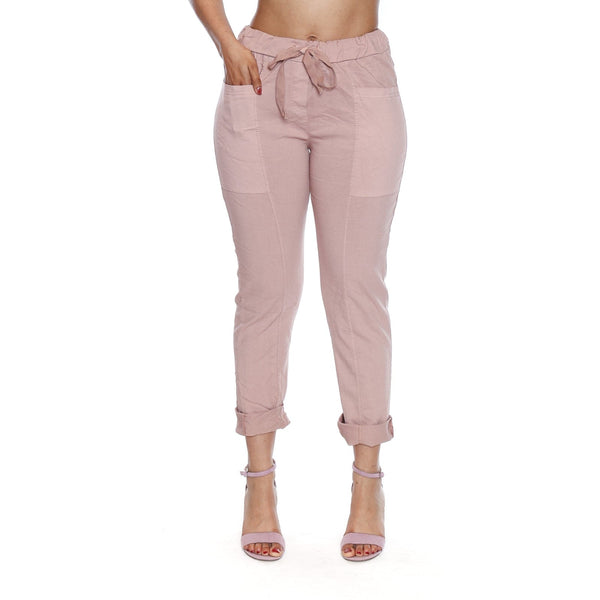 Gwen Cotton Stretch Pants - Lady of the Lake
