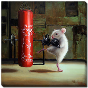 Gym Rat Boxing - Printed Canvas