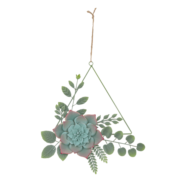 Hanging Layered Succulent Wall Decor