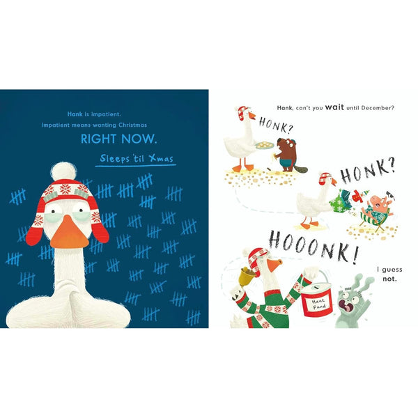 Hank Goes Ho Ho Honk - Hardcover Book - Lady of the Lake