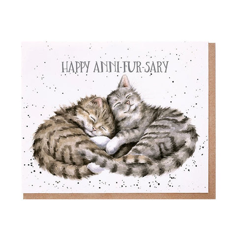 Happy Anni - Fur - Sary - Greeting Card - Anniversary - Lady of the Lake