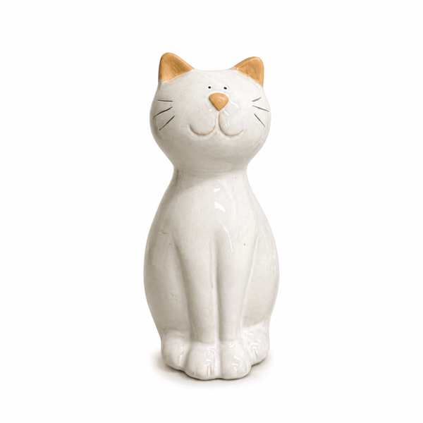 Happy Cat Figurine
