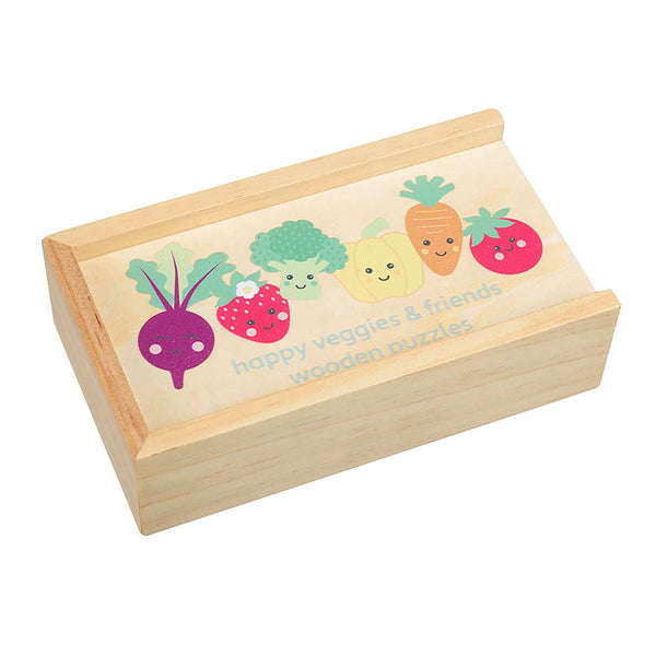 Happy Veggies & Friends Puzzles In Box - Lady of the Lake