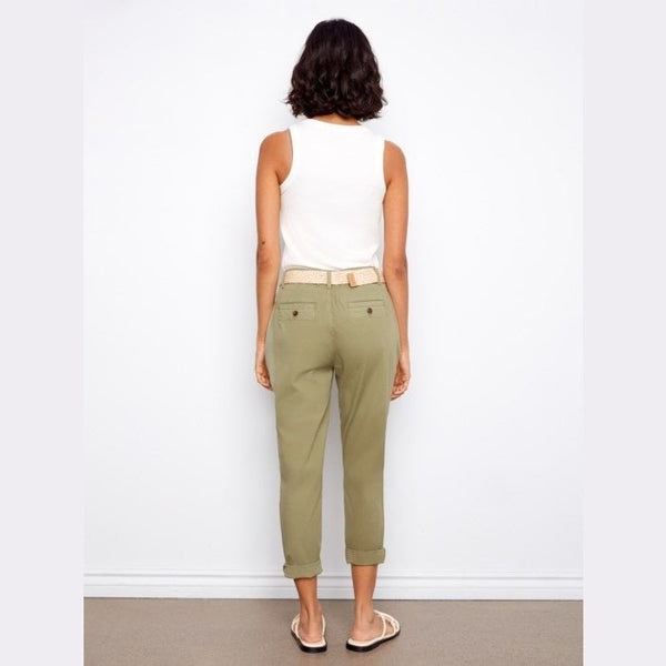 Harley Slim Fit Pants With Belt - Lady of the Lake