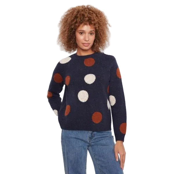 Harlow RaglanSweater With Placed Jacquard - Lady of the Lake