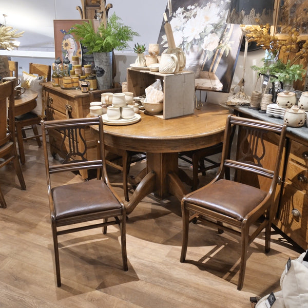 Harp Back Dining Chairs - Set of 4 - Lady of the Lake