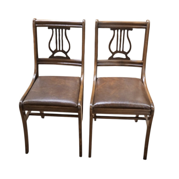 Harp Back Dining Chairs - Set of 4 - Lady of the Lake