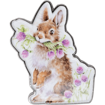 Head Clover Heels - Rabbit Pin - Lady of the Lake