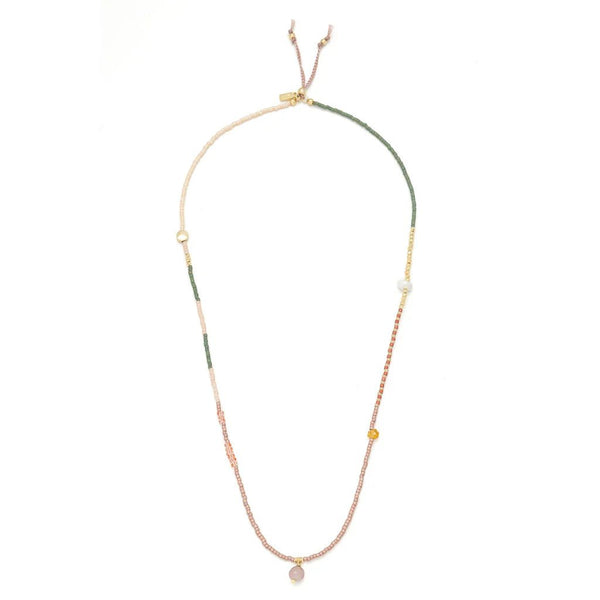 Healing | Tourmaline - Mixed Media Bracelet / Necklace - Lady of the Lake